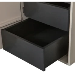 Szafa DAILY 200 x 50 cm drewno sosny szara*WOOOD