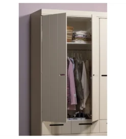Szafa DRAWER 195 x 140 cm drewno sosna dust*WOOOD