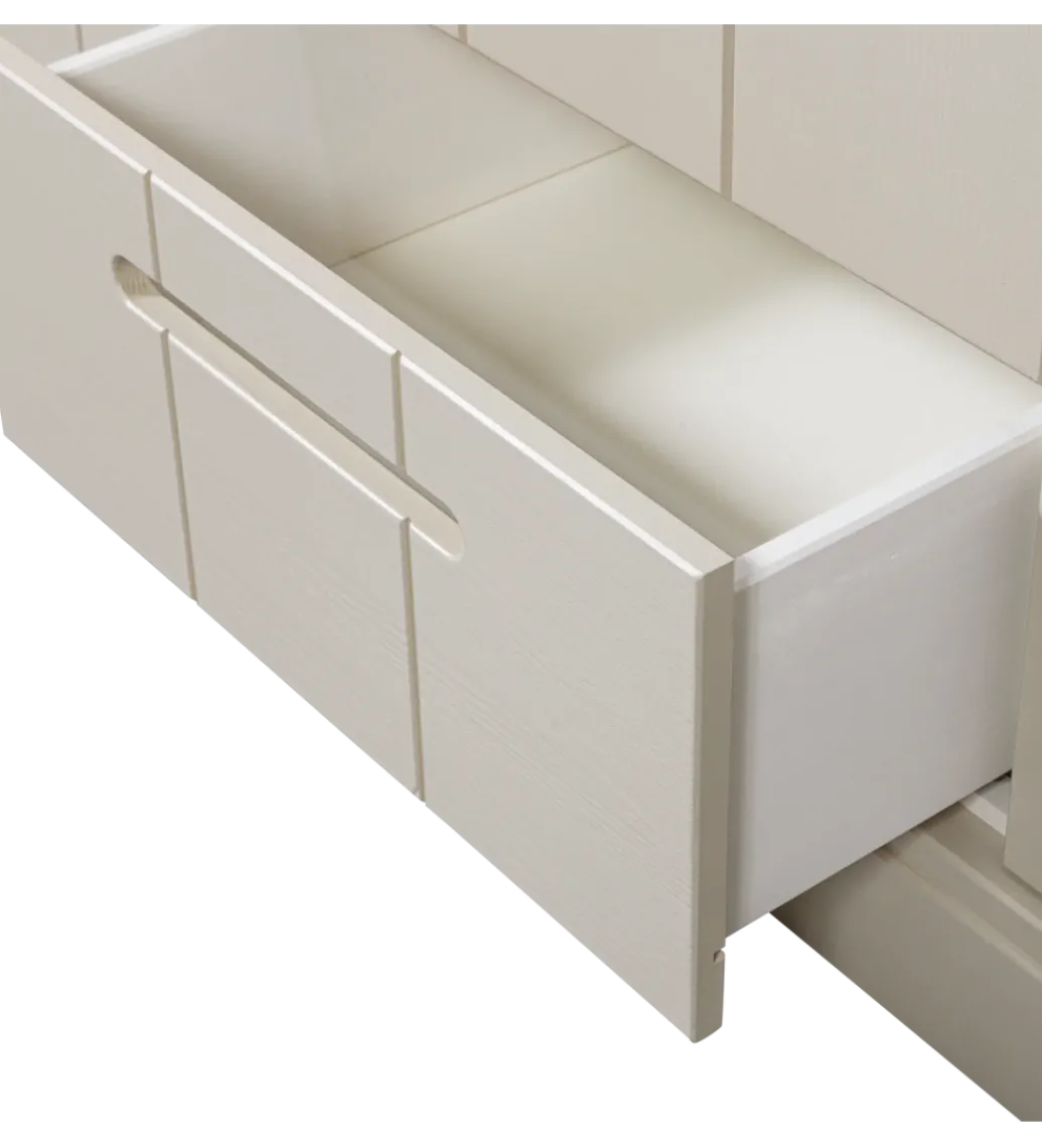 Szafa DRAWER 195 x 140 cm drewno sosna dust*WOOOD