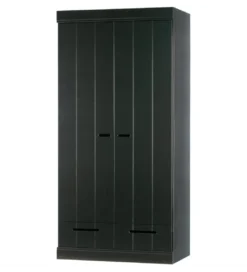 Szafa DRAWER 195 x 94 cm  drewno sosna czarna*WOOOD Hot