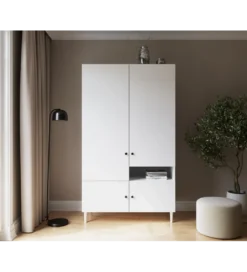 Szafa DULLUM 120 cm biały*ELTAP
