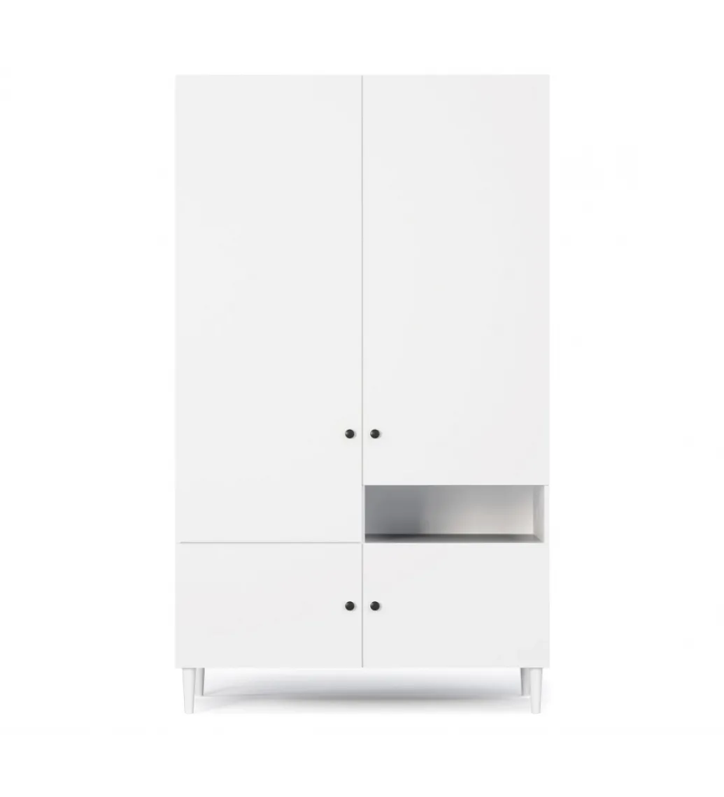 Szafa DULLUM 120 cm biały*ELTAP