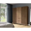 Szafa ENTSIAN 185 cm w optyce dąb artisan*ELTAP Online