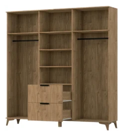 Szafa ENTSIAN 185 cm w optyce dąb artisan*ELTAP Online