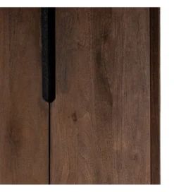 Szafa KILIAN 200 cm drewno mango brązowy*Zona-Design New