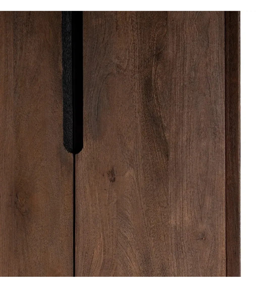 Szafa KILIAN 200 cm drewno mango brązowy*Zona-Design New