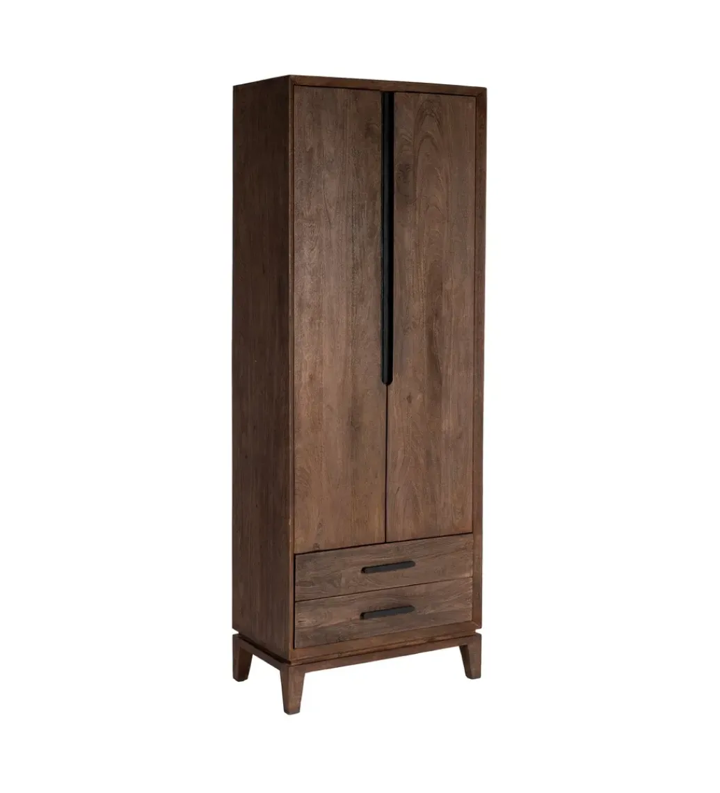 Szafa KILIAN 200 cm drewno mango brązowy*Zona-Design New