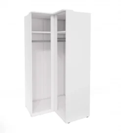 Szafa narożna OPTIMA 109 cm biała*Helvetia Online