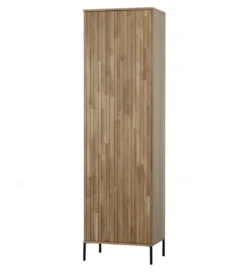 Szafa NEW GRAVURE 210 cm drewno dębu naturalna*WOOOD New