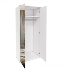 Szafa OPTIMA 90 cm biała z lustrami*Helvetia Online