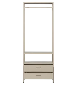 Szafa otwarta FERRIS 185 x 70 cm piaskowa*WOOOD Discount
