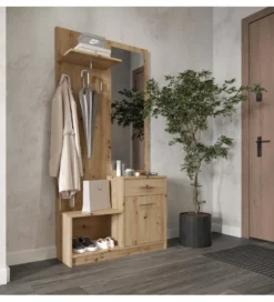 Szafa PERGO 90 cm naturalna*Halmar Best