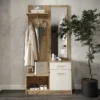 Szafa PERGO 90 cm naturalna biała*Halmar Online