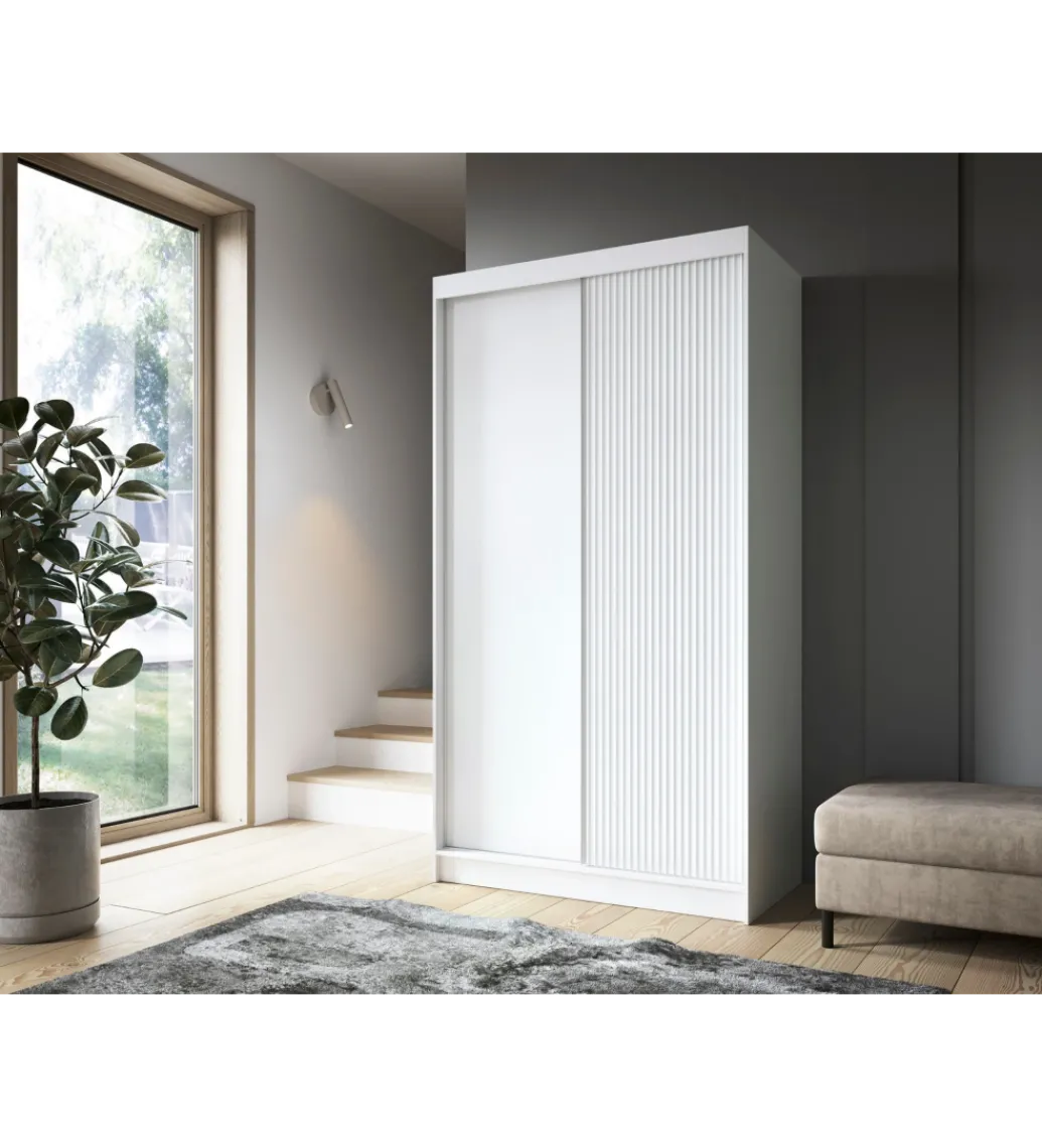 Szafa przesuwna BIANCCO II 120 cm biały*ELTAP Discount