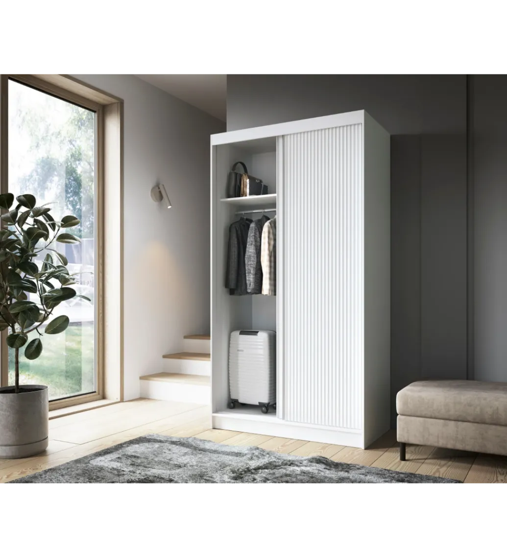 Szafa przesuwna BIANCCO II 120 cm biały*ELTAP Discount
