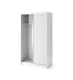 Szafa przesuwna BIANCCO II z lustrem 120 cm biały*ELTAP Discount