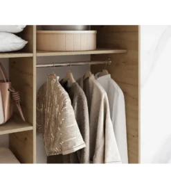 Szafa przesuwna EMERIO III 180 cm kolor dąb artisan*ELTAP Outlet