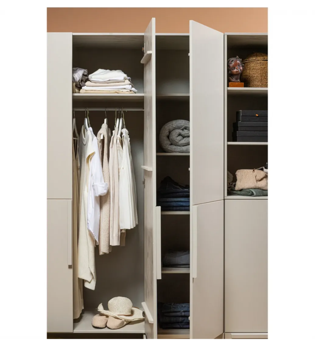 Szafa PURE 215 x 142 cm drewno sosny dust*WOOOD Best