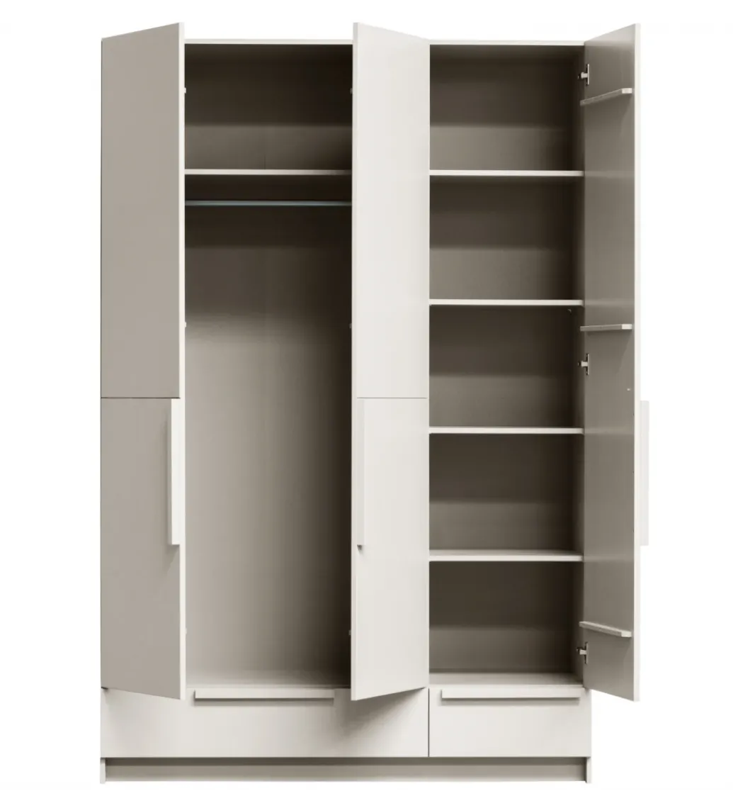 Szafa PURE 215 x 142 cm drewno sosny dust*WOOOD Best