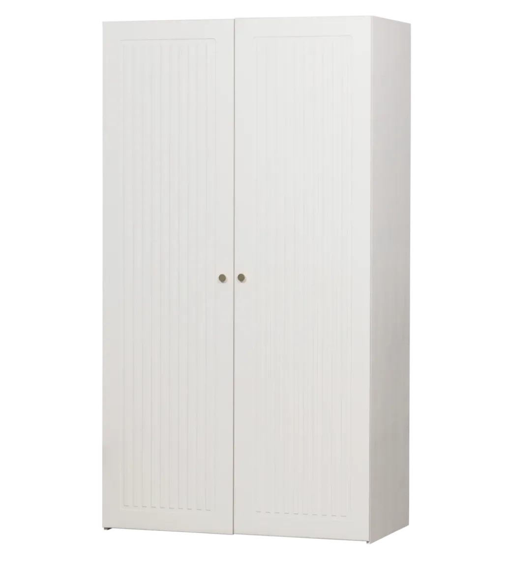 Szafa SIPKE 210 cm drewno sosny biała*WOOOD Discount