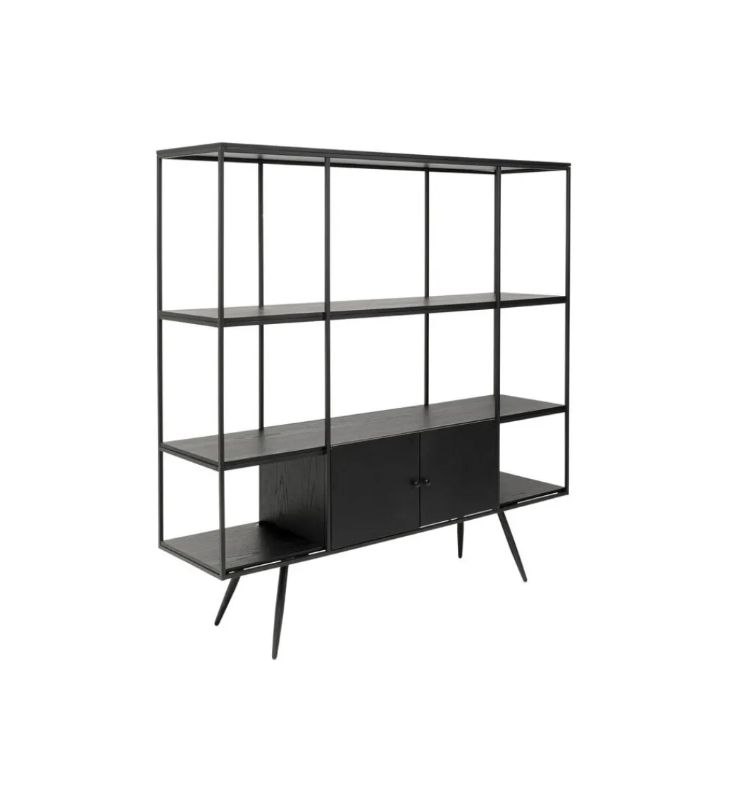 Szafka COSSY SIXTIES 180 x 183 cm czarna*KARE Sale
