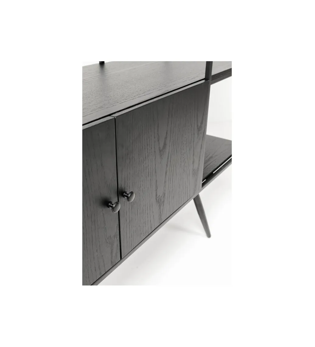 Szafka COSSY SIXTIES 180 x 183 cm czarna*KARE Sale
