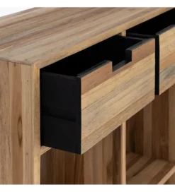 Szafka KURAN 96 cm drewno teak naturalny*Zona-Design Outlet