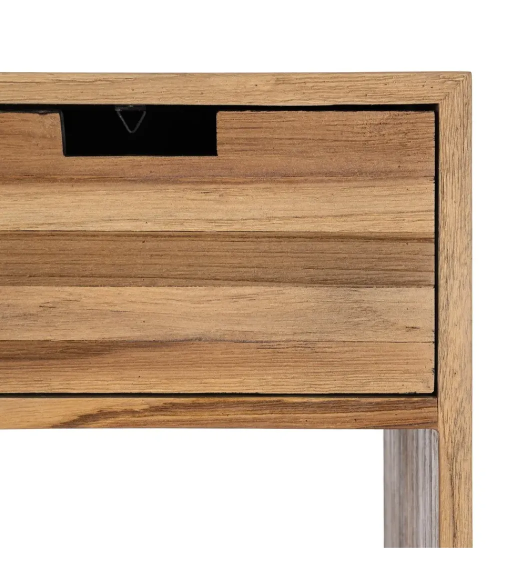 Szafka KURAN 96 cm drewno teak naturalny*Zona-Design Outlet