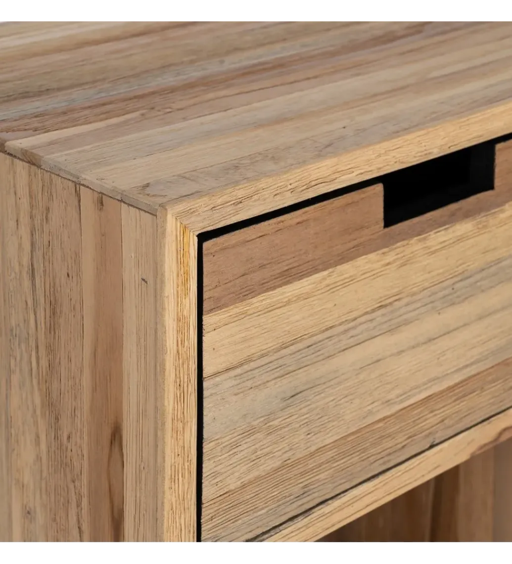 Szafka KURAN 96 cm drewno teak naturalny*Zona-Design Outlet