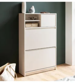 Szafka na buty FLURE 71 cm biała*WOHNLING, GERMANY Best