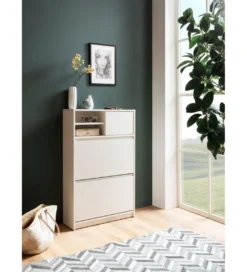 Szafka na buty FLURE 71 cm biała*WOHNLING, GERMANY Best