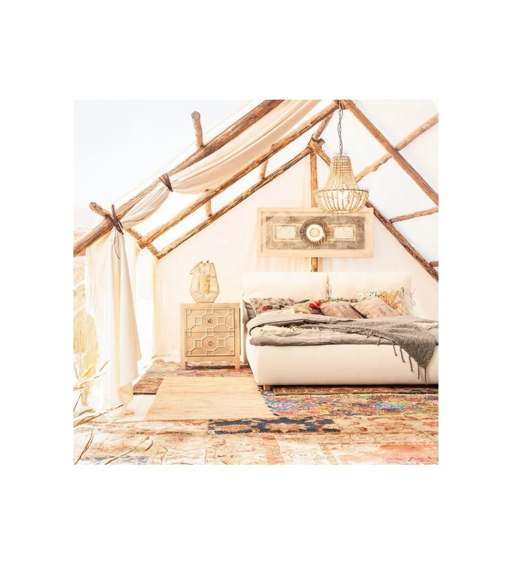 Szafka nocna Alhambra 58 cm złota*KARE