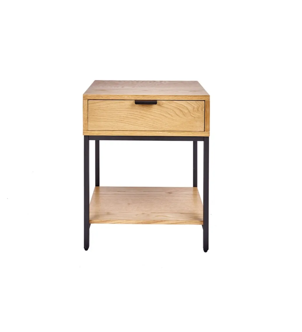 Szafka nocna Elements 40 cm w kolorze dębowym*Invicta Interior - przedsprzedaż Sale