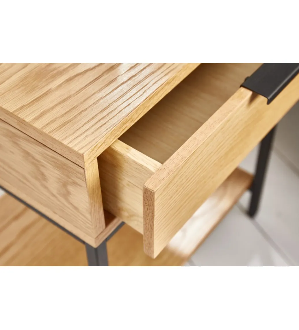 Szafka nocna Elements 40 cm w kolorze dębowym*Invicta Interior - przedsprzedaż Sale
