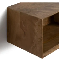 Szafka nocna ENTIR 40 cm drewno mango brązowa*Zona-Design New