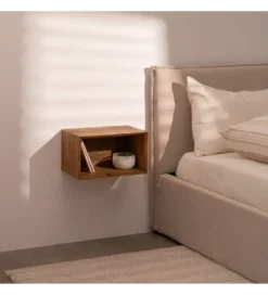 Szafka nocna ENTIR 40 cm drewno mango brązowa*Zona-Design New