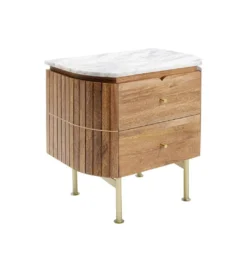 Szafka nocna GRACE 50 cm drewno mango*KARE