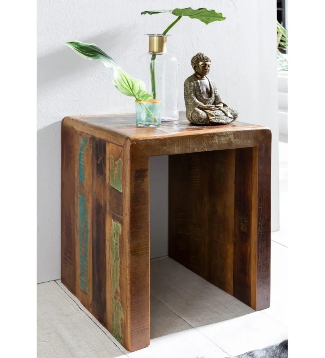 Szafka nocna JAKARTA 45 cm drewno mango*WOHNLING, GERMANY Best