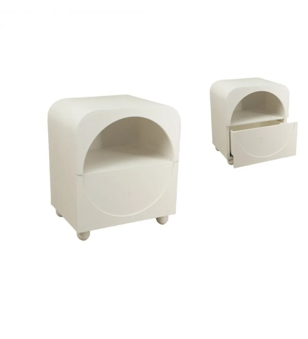Szafka nocna KURIOZA 40 cm biały*RW Discount