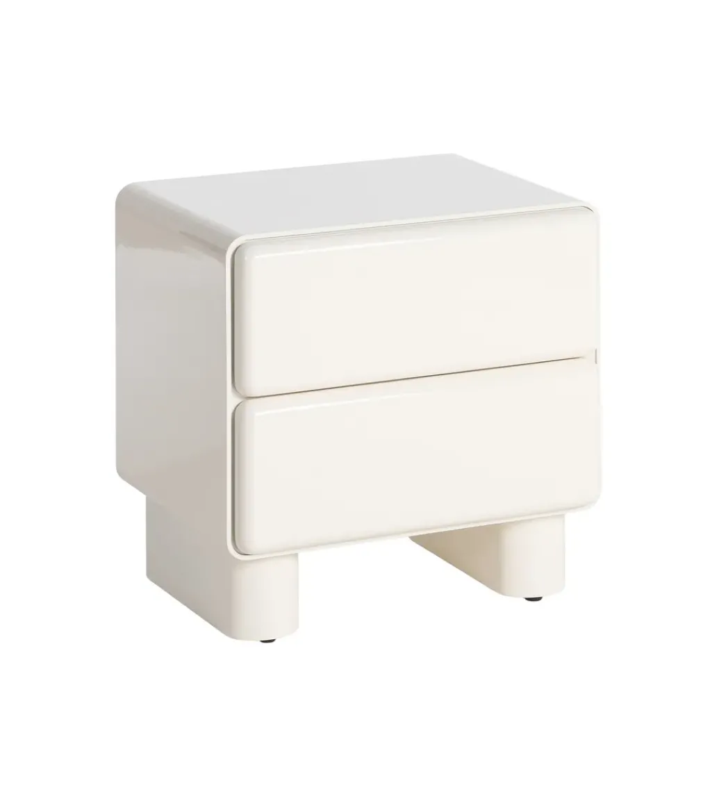 Szafka nocna LACQUER 56 cm kremowa*Zona-Design Hot