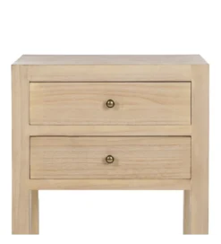 Szafka nocna LUPA 45 cm drewno paulownia*Zona-Design Sale