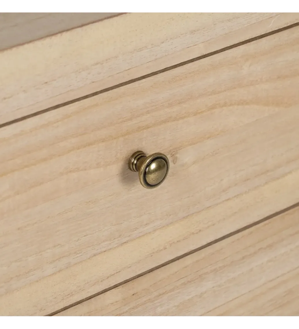 Szafka nocna LUPA 45 cm drewno paulownia*Zona-Design Sale