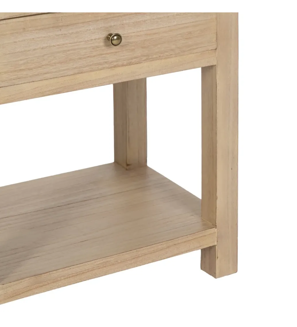Szafka nocna LUPA 45 cm drewno paulownia*Zona-Design Sale