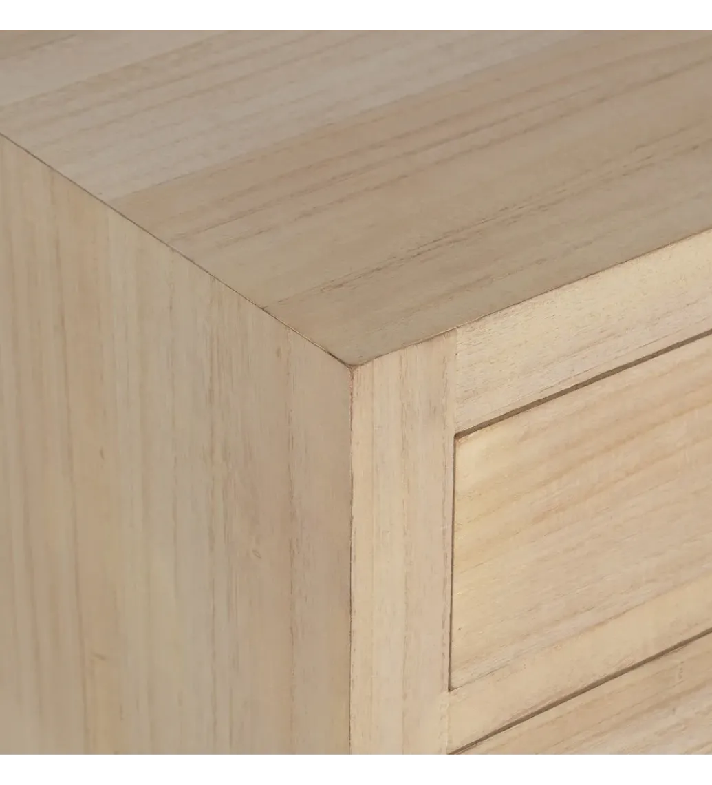 Szafka nocna LUPA 45 cm drewno paulownia*Zona-Design Sale