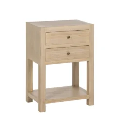 Szafka nocna LUPA 45 cm drewno paulownia*Zona-Design Sale