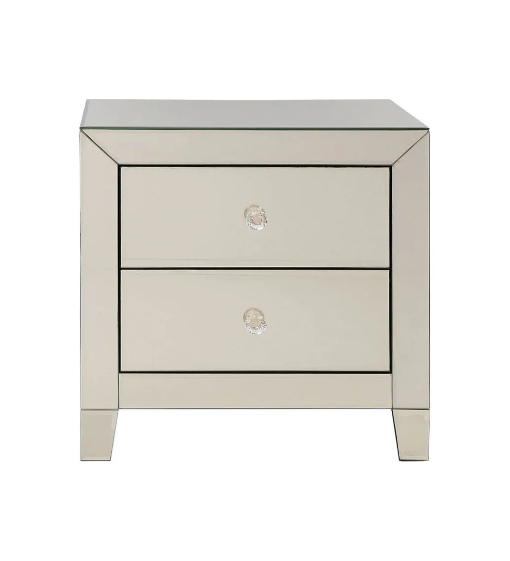 Szafka nocna lustrzana LUXURY II 49 cm*KARE Outlet
