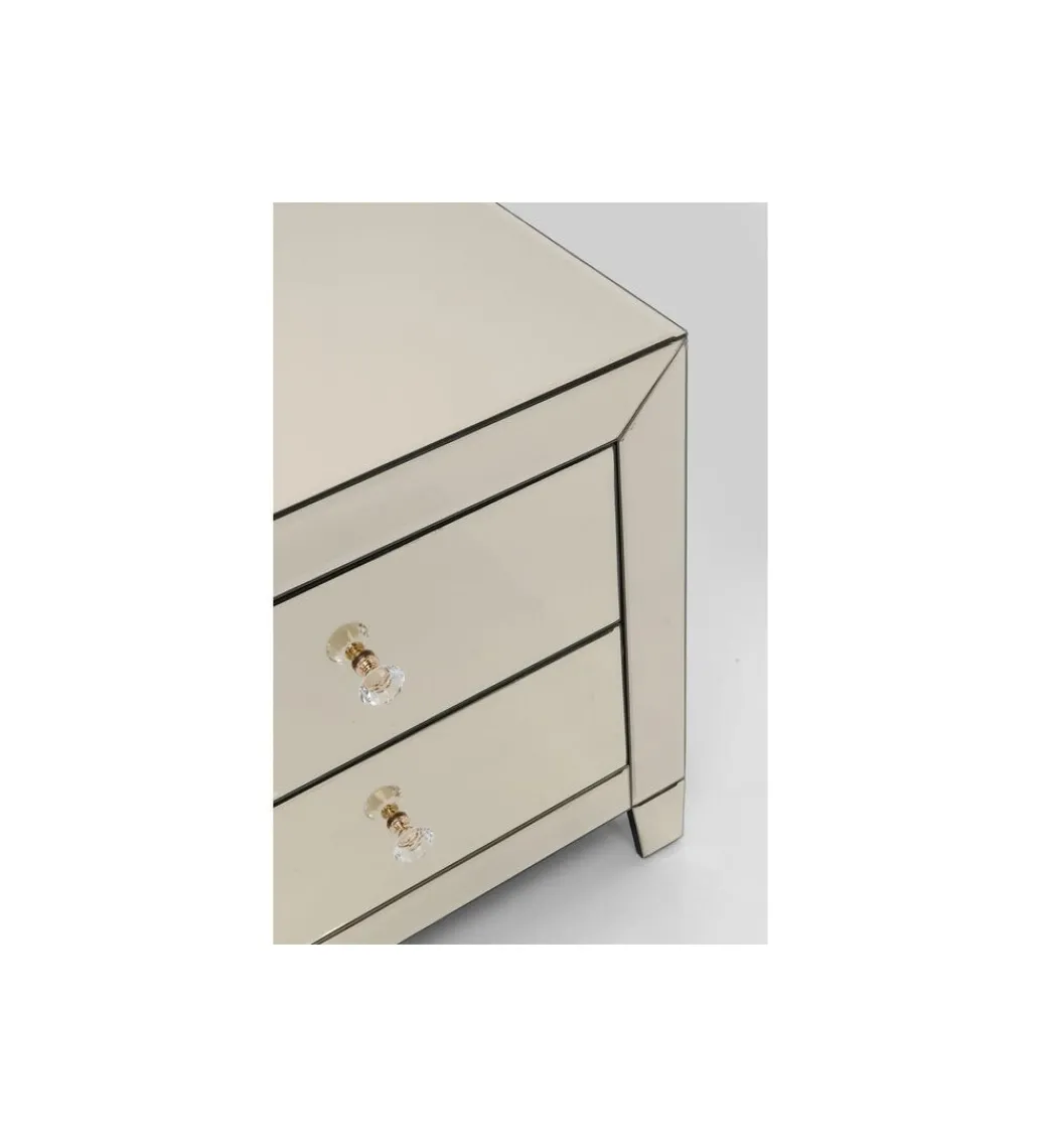 Szafka nocna lustrzana LUXURY II 49 cm*KARE Outlet