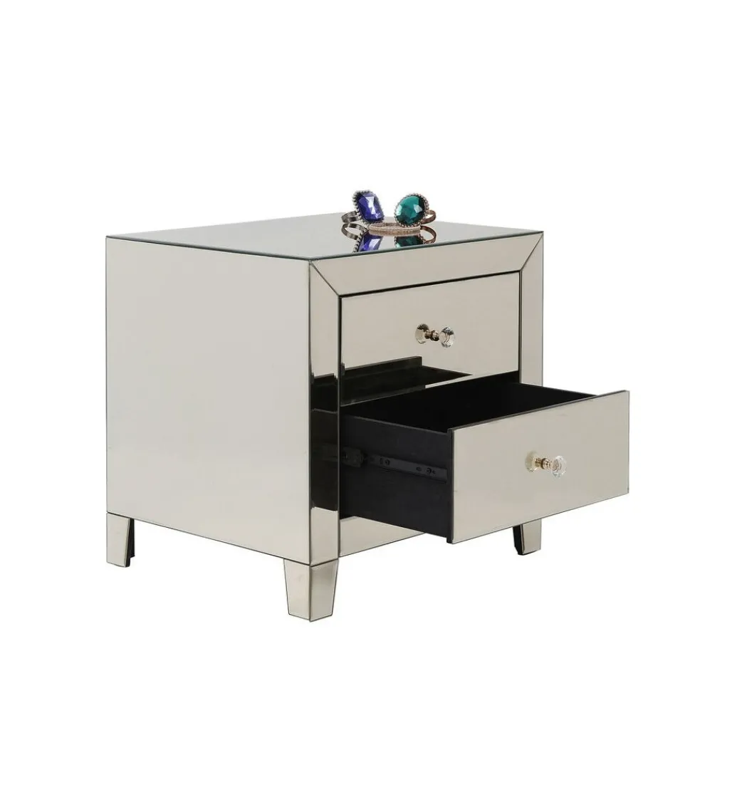Szafka nocna lustrzana LUXURY II 49 cm*KARE Outlet