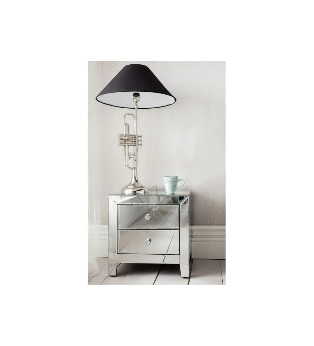 Szafka nocna LUXURY 49 cm transparentny*KARE Sale