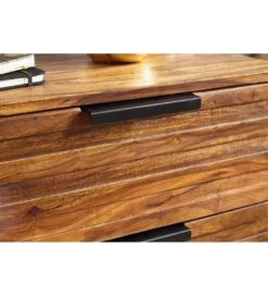 Szafka nocna NISHAN 60 cm drewno sheeshem*WOHNLING, GERMANY Clearance